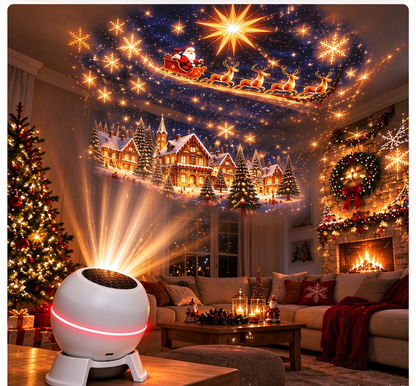 🎄 Turn Any Room Into a Christmas Wonderland – Holiday Projection Night Light-