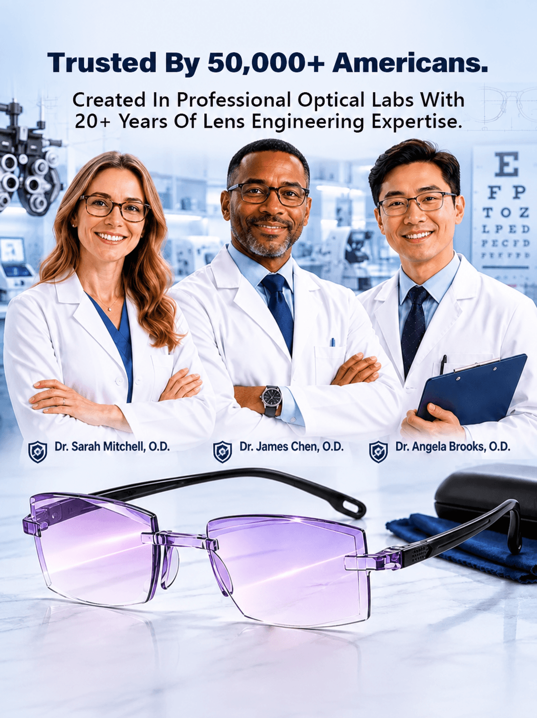 [Regain Your Youthful Vision] Smart Zoom Diamond-Cut Reading Glasses