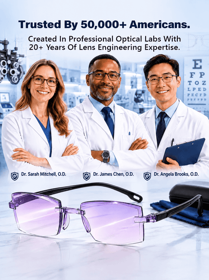 [Regain Your Youthful Vision] Smart Zoom Diamond-Cut Reading Glasses