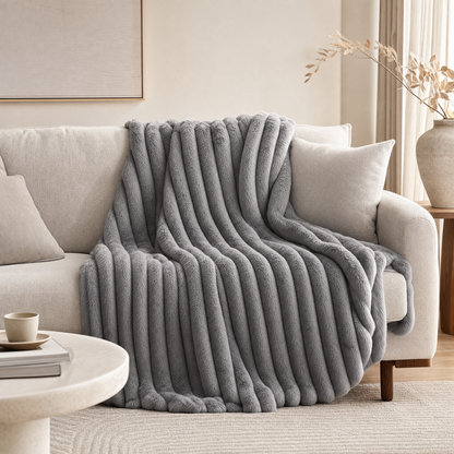 Multifunctional Rabbit Plush Blanket