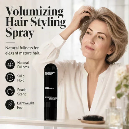🎉50% Off! 👩Peach-Scented Volumizing & Setting Spray – Lightweight, Bouncy Hair & Long-Lasting Hold